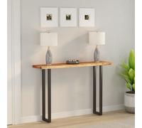 Berkfield Table Top 180X30X2.5 Cm Rectangular Solid Wood Acacia Live Edge