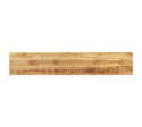 Berkfield Table Top 180X30X2.5 Cm Rectangular Solid Wood Rough Mango