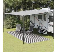Berkfield Tent Carpet 250X500 Cm Anthracite And White