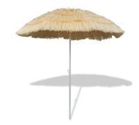 Berkfield Tilt Beach Umbrella Hawaii Style