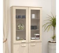 Berkfield Top For Highboard Honey Brown 85X35X100 Cm Solid Wood Pine
