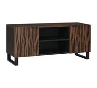 Berkfield Tv Cabinet, 105 X 33.5 X 46 Cm, Made From Solid Mango Wood.
