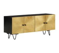 Berkfield Tv Cabinet 110X30X45 Cm Solid Wood Mango