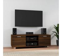 Berkfield Tv Cabinet Brown Oak 120X40.5X35 Cm Engineered Wood