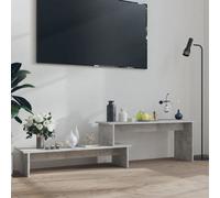 Berkfield Tv Cabinet Concrete Grey 180X30X43 Cm Engineered Wood