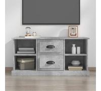 Berkfield Tv Cabinet Concrete Grey 99.5X35.5X48 Cm Engineered Wood