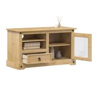Berkfield Tv Cabinet Corona 100X45X58 Cm Solid Wood Pine