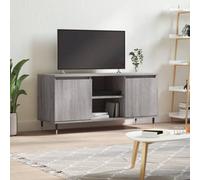 Berkfield Tv Cabinet Grey Sonoma 104X35X50 Cm Engineered Wood