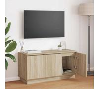 Berkfield Tv Cabinet Sonoma Oak 100X38X49 Cm Engineered Wood