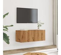 Berkfield Tv Cabinets Wall-Mounted 2 Pcs Artisian Oak 80X30X30 Cm