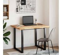 Berkfield Versatile Desk Top Oil Finished 100X80X4 Cm Solid Wood Acacia