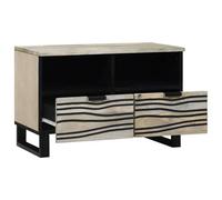Berkfield Versatile Entertainment Centres & Tv Stands With Drawer White And Black