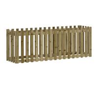 Berkfield Versatile Garden Raised Bed With Fence Design 200X50X70 Cm Impregnated Wood Pine