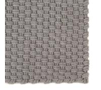 Berkfield Versatile Rug Rectangular Grey 160X230 Cm Cotton
