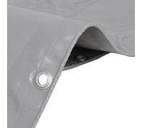 Berkfield Versatile Tarpaulin 650 G/m2 4X5 M Grey