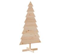 Berkfield Versatile Wooden Christmas Tree For Decoration 150 Cm Solid Wood Pine