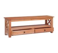 Berkfield Vintage Tv Cabinet 115X30X40 Cm Solid Mahogany Wood