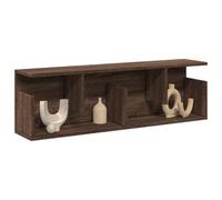 Berkfield Wall Cabinet 100X20X30 Cm Brown Oak Engineered Wood