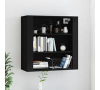 Berkfield Wall Cabinet Black 80X33X80 Cm Engineered Wood