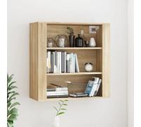 Berkfield Wall Cabinet Sonoma Oak 80X33X80 Cm Engineered Wood