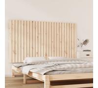 Berkfield Wall Headboard 159.5X3X90 Cm Solid Wood Pine