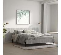 Berkfield Wall Headboard Grey Sonoma 240X1.5X80 Cm Engineered Wood
