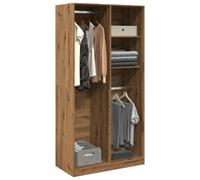 Berkfield Wardrobe Artisian Oak 100X50X200 Cm Engineered Wood