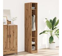Berkfield Wardrobe Artisian Oak 30X50X200 Cm Engineered Wood