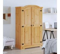 Berkfield Wardrobe Mexican Pine Corona Range 2 Doors