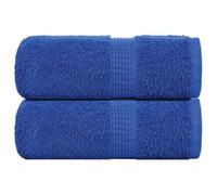 Berkfield Wash Towels 2 Pcs Frogn Blue 30X30 Cm 100% Cotton