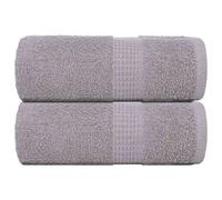 Berkfield Wash Towels 2 Pcs Frogn Grey 30X30 Cm 100% Cotton
