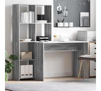 Berkfield With Shelf Grey Sonoma 138.5 X 55 X 143 Cm Engineered Wood