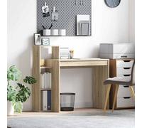 Berkfield Writing Desk Sonoma Oak Particle Board Medium
