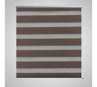 Berkfield Zebra Blind 60 X 120 Cm Coffee