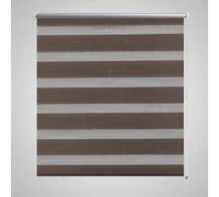 Berkfield Zebra Blind 80 X 175 Cm Coffee