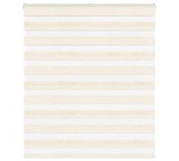 Berkfield Zebra Blind Marble Beige 120X100 Cm Fabric Width 115.9 Cm Polyester