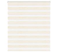 Berkfield Zebra Blind Marble Beige 125X100 Cm Fabric Width 120.9 Cm Polyester