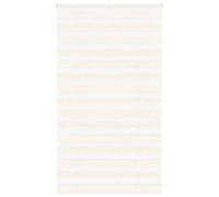 Berkfield Zebra Blind Marble Beige 125X230 Cm Fabric Width 120.9 Cm Polyester