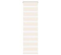Berkfield Zebra Blind Marble Beige 40X100 Cm Fabric Width 35.9 Cm Polyester