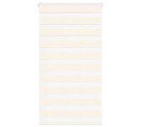 Berkfield Zebra Blind Marble Beige 85X100 Cm Fabric Width 80.9 Cm Polyester