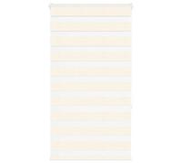 Berkfield Zebra Blind Marble Beige 85X150 Cm Fabric Width 80.9 Cm Polyester