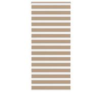 Berkfield Zebra Blind Sand Brown 105X200 Cm Fabric Width 100.9 Cm Polyester