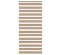 Berkfield Zebra Blind Sand Brown 105X230 Cm Fabric Width 100.9 Cm Polyester
