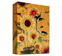 Berkin Arts Artworks Playing Cards, Standard Index,54 Unique Illustrations Playing Card（1 Pack）,Classic Cards for Poker, Blackjack, Family Game Night & Card Games, Fun for All Ages(Sunflowers)