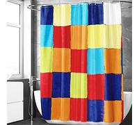Berkin Arts Bathroom Shower Curtain Set 70x70 Inch Waterproof Polyester with Hooks Pop Art Vibrant Expressive Colours Vivid Colors (Color Chart by Paul Klee)