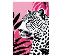 Berkin Arts Compatible with iPad 7/8/9th Generation Case/iPad Air 3rd Generation Case (10.5 Inch) Case 2019/2020/2021 Folio Case Premium Leather Cover Fierce Jungle Leopard Bold Black Panther