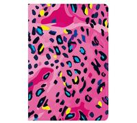 Berkin Arts Compatible with iPad Mini 4th/5th Generation Case (7.9 Inch) Case 2019 2018 2017 2016 2015 Folio Case Premium Leather Cover Vibrant Neon Leopard Print Cover