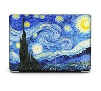 Berkin Arts Compatible with MacBook Pro 13 inch Cover, 2022-2016 Release A2289/A2251/A2338 M1 with Keyboard Cover & Screen Protector Post-impressionism (The Starry Night by Van Gogh)