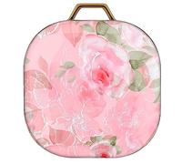 Berkin Arts Compatible with Samsung Galaxy Buds 2/Pro/Live Case Ultra Slim Protective Cover with Keychain Cloisonnism Neon Floral Pattern