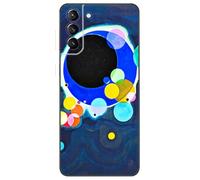 Berkin Arts Compatible with Samsung Galaxy S21 Plus/ S21 Pro/ S30 Pro G996 5G Case Art Silicone Case Color Field Colorful Moongate (Several Circles by Wassily Kandinsky)